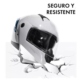 Foto 4 | Casco Moto Abatible Plegable Talla M/g Eo Safe Imports Esi-17820gris