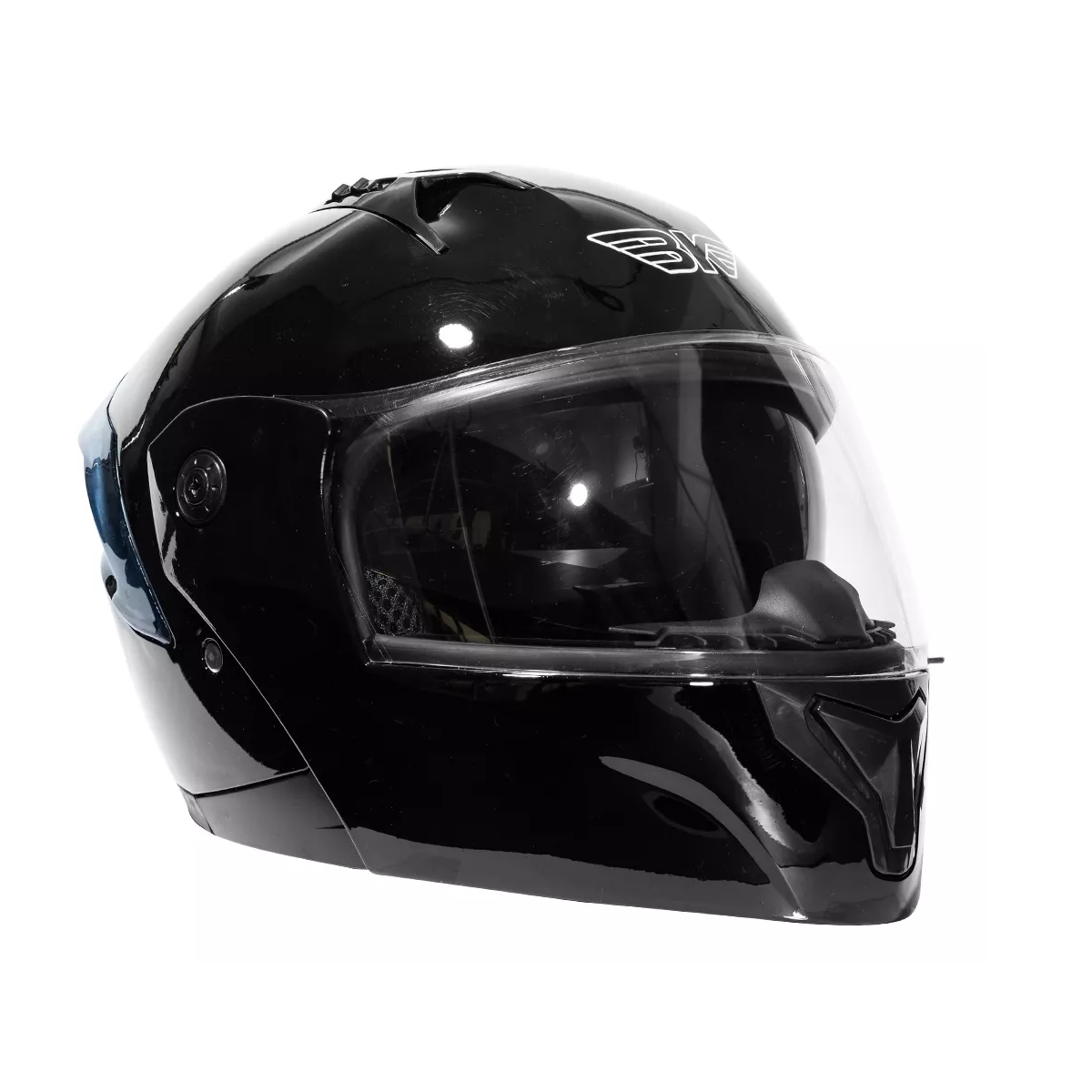 Foto 2 pulgar | Casco Moto Abatible Plegable Gafas Talla: M Eo Safe Imports Esi-17823 Negro