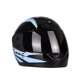 Foto 1 | Casco Para Motocicleta Con Visor Talla M Eo Safe Imports Azul