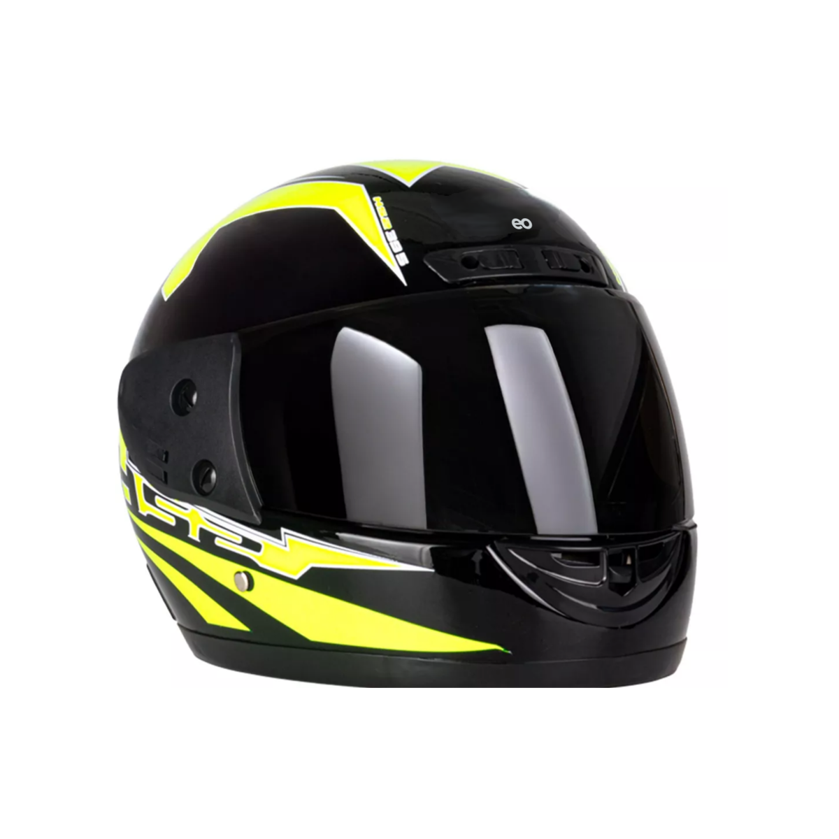 Casco Para Motocicleta Con Visor Protector Talla L Eo Safe Imports Esi-18999 Amariillo