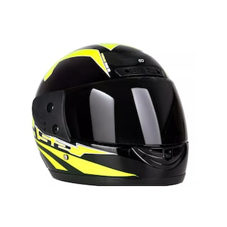 Foto 1 | Casco Para Motocicleta Con Visor Protector Talla L Eo Safe Imports Esi-18999 Amariillo