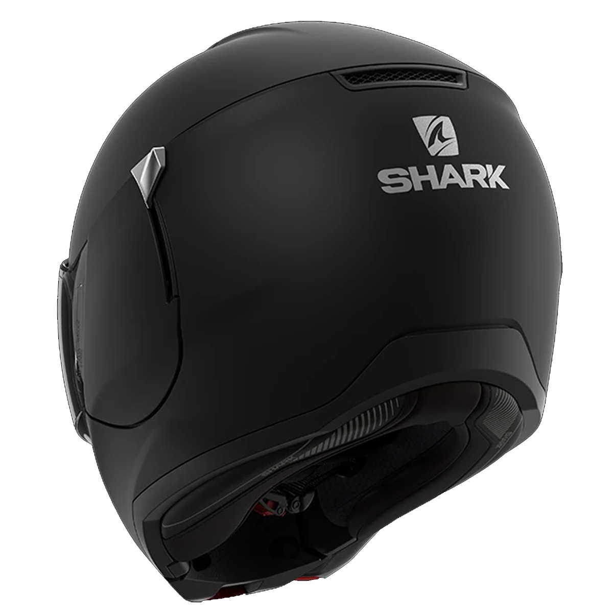 Foto 4 pulgar | Casco Abatible Para Moto Shark Metro Evojet Blank Negro Mate Talla S