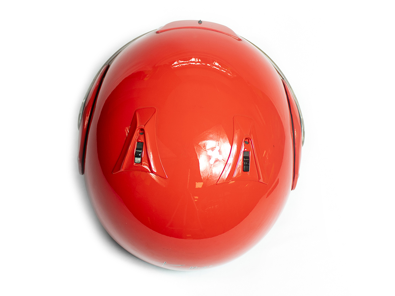 Foto 6 pulgar | Casco Infantil para Moto Kinlley K301 Integral Talla XL color Rojo