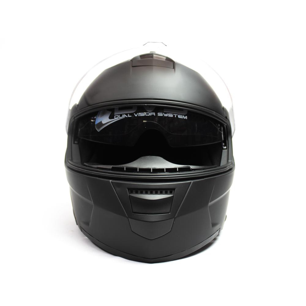 Foto 2 | Casco para Moto Kinlley Helmet A119 Abatible talla Xl Negro