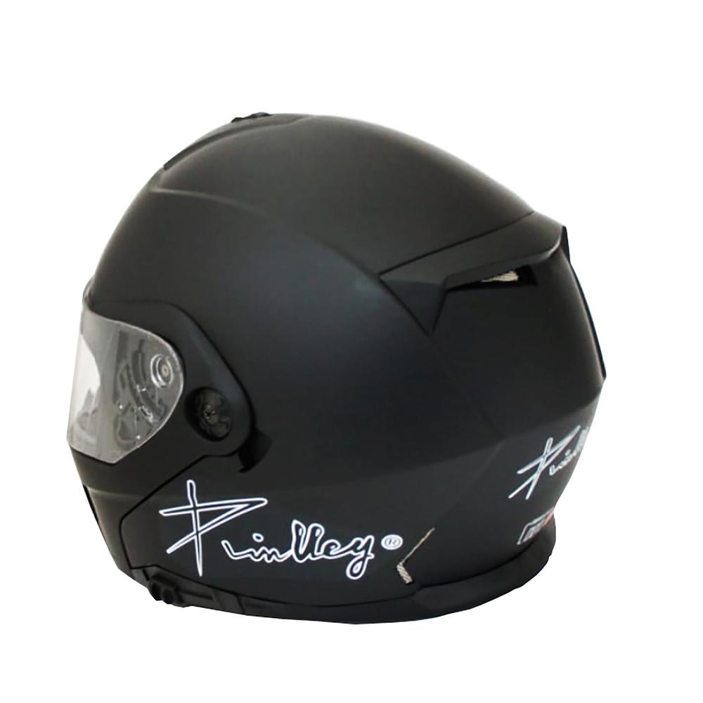 Foto 6 pulgar | Casco para Moto Kinlley Helmet A119 Abatible talla Xl Negro