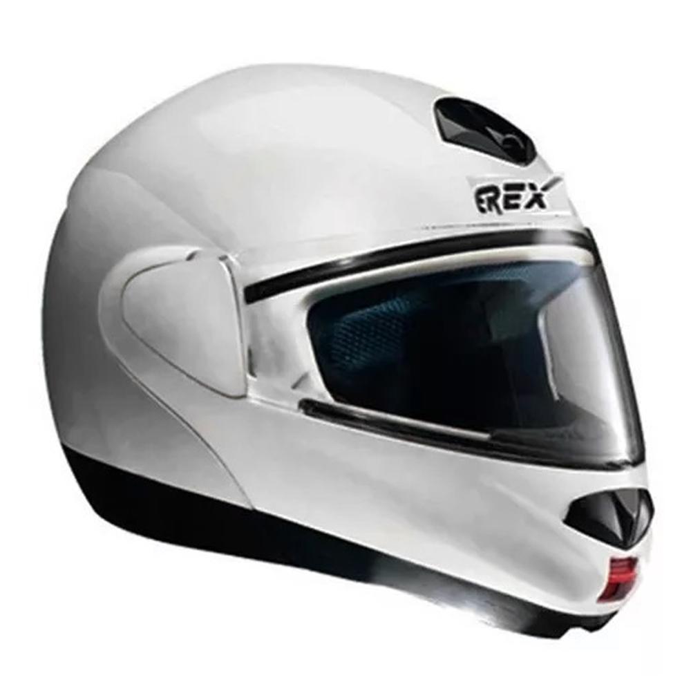 Foto 3 pulgar | Casco para Moto Grex Rf1 Dual Confort color Blanco Abatible Talla L