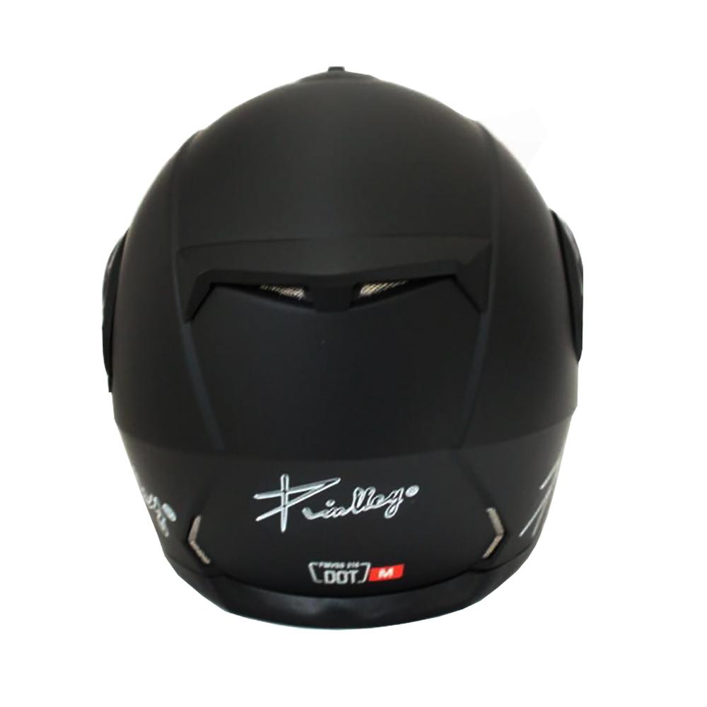 Foto 5 pulgar | Casco para Moto Kinlley Helmet A119 color Negro Abatible Talla M