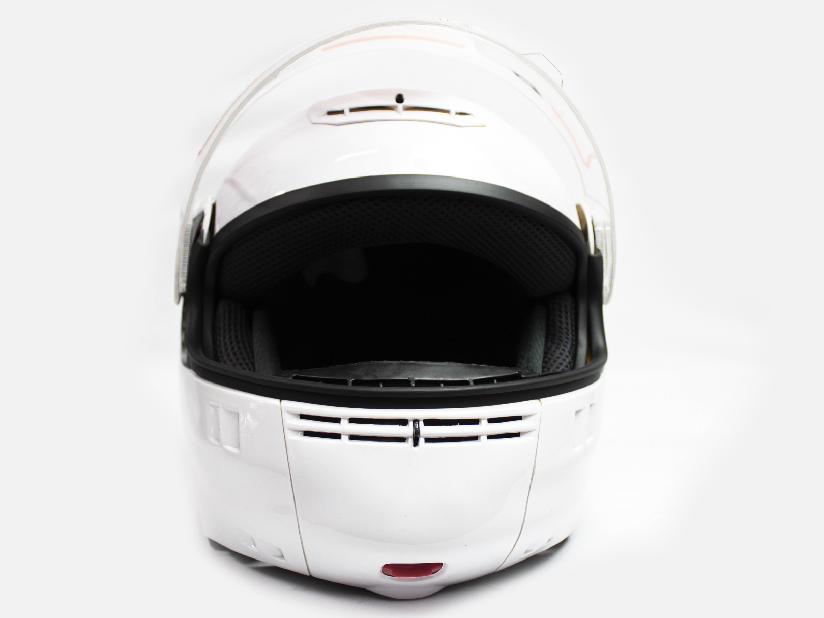 Foto 2 | Casco para Moto Kinlley K301 color Blanco Abatible Talla Grande