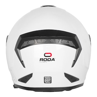 Foto 3 | Casco para Motociclista Roda Revenge Abatible Talla Xl Blanco