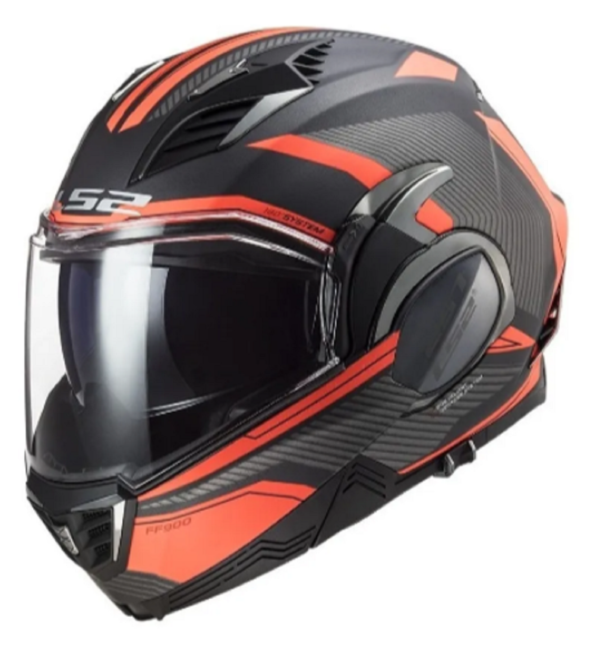 Casco Ls2 Valiant 2 Abatible Moto Revo con Mochila Regalo Talla Xl