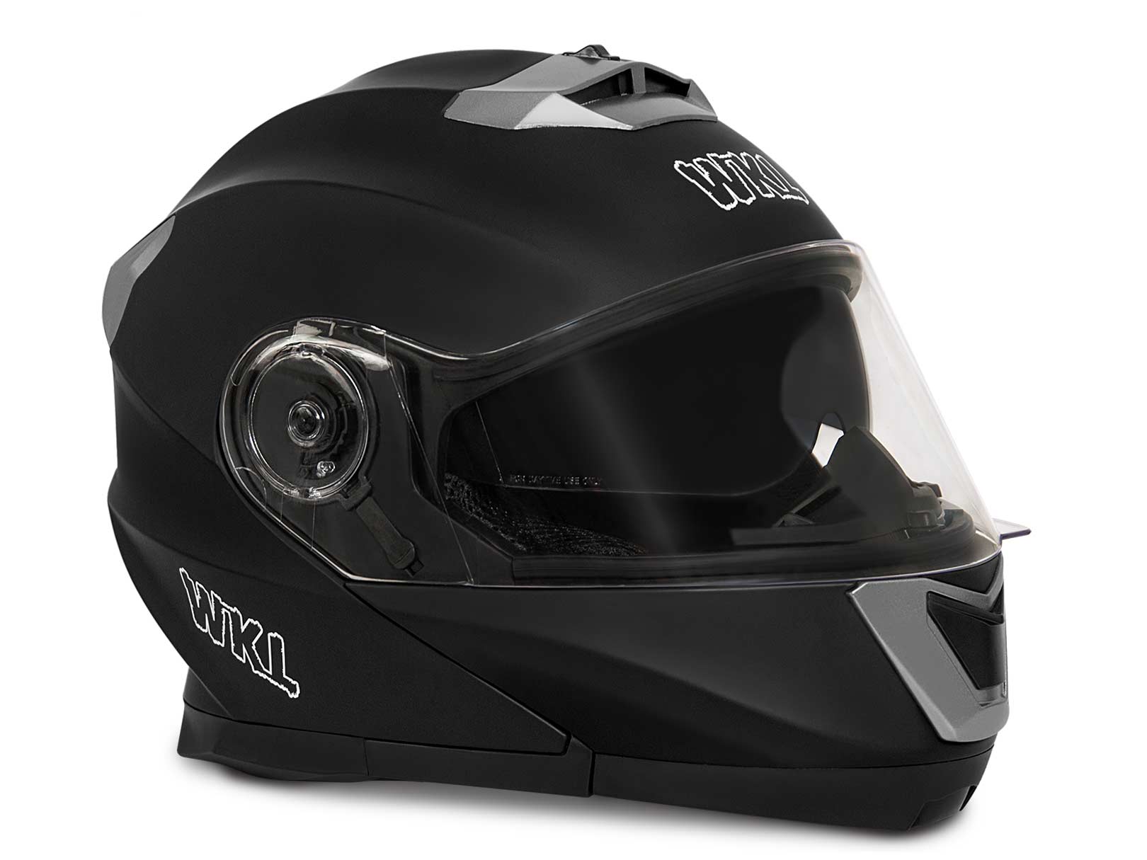 Foto 2 pulgar | Casco Motocicleta Certificado Dot Abatible Moto Wkl M3-160