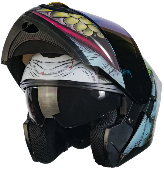 Foto 2 | Casco para Motociclista Kov Zero Joker Multicolor