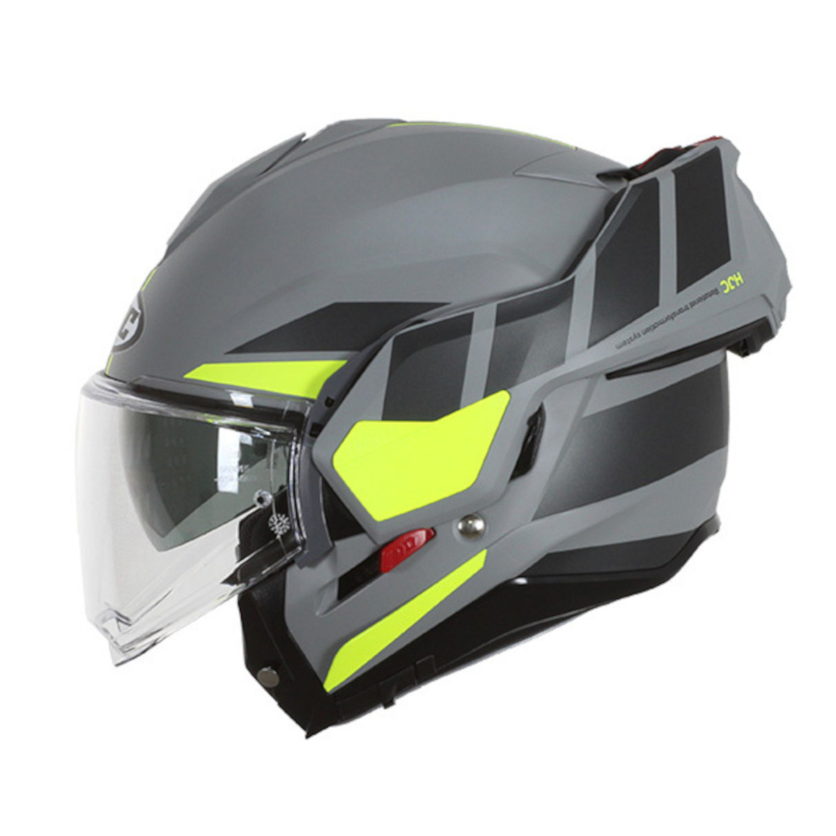 Foto 4 pulgar | Casco Abatible HJC Helmets Moto I100 color Gris Ecer22-06 más Pinlock Regalo