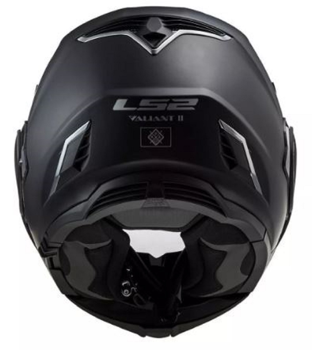 Foto 4 pulgar | Casco Abatible Para Moto Ls2 Ff900 Valiant Ii Negro Mate