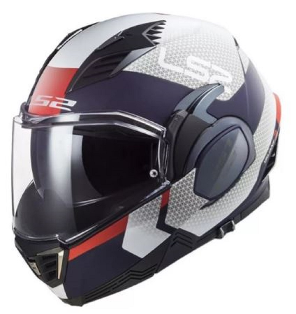 Foto 2 | Casco Abatible Para Moto Ls2 Ff900 Valiant Ii Citius Azul