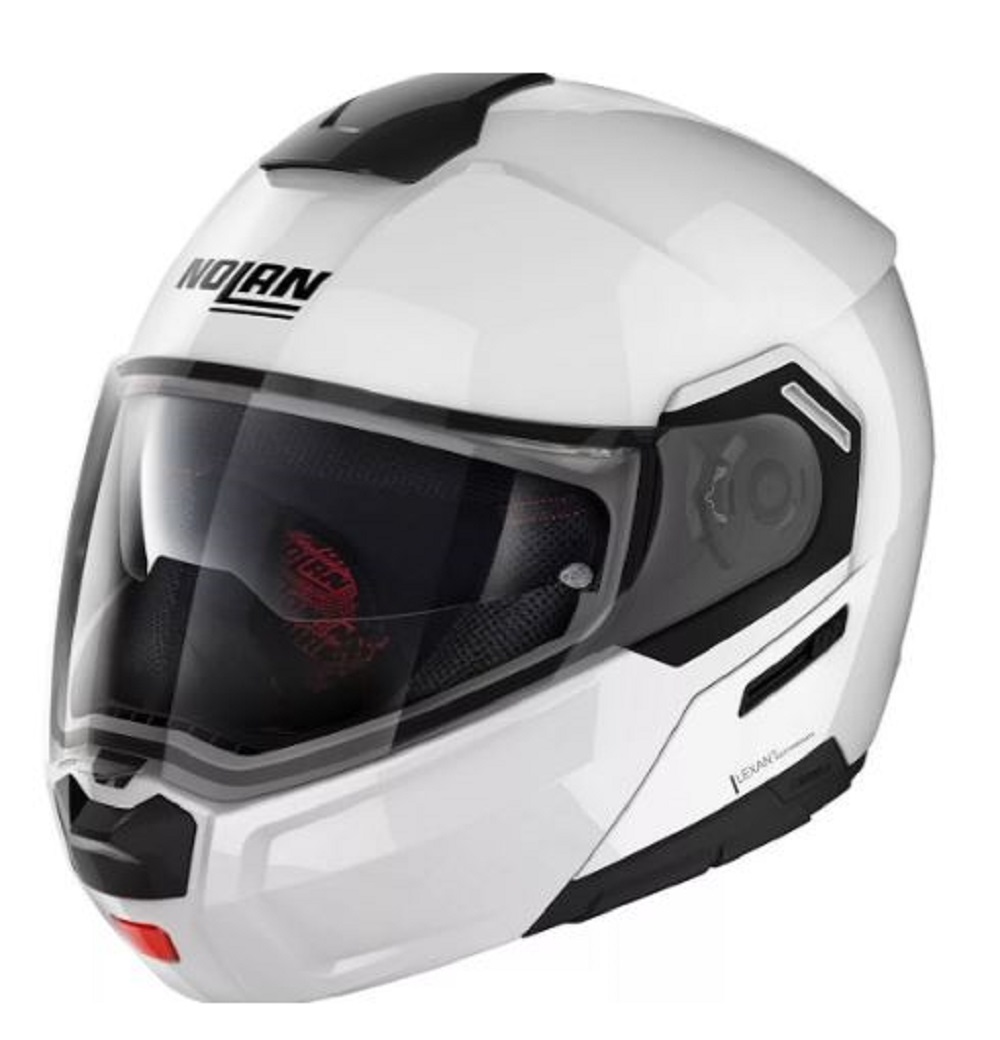 Casco para Moto Nolan N90-3 color Blanco Special 15 Pure