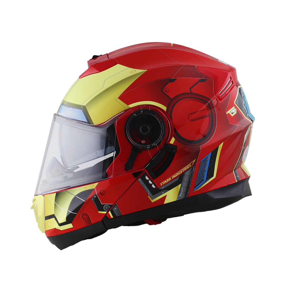 Foto 1 | Casco Edge Abatible Iron Man Marvel Certificado Dot
