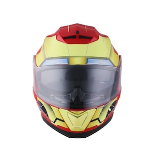 Foto 3 | Casco Edge Abatible Iron Man Marvel Certificado Dot