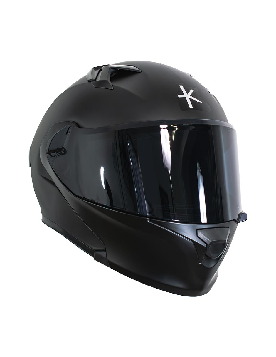 Casco Abatible Erok Negro Mate Certific Dot + Mica De Regalo $974