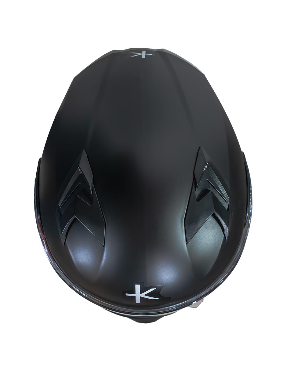 Foto 6 pulgar | Casco Abatible Erok Negro Mate Certific Dot + Mica De Regalo