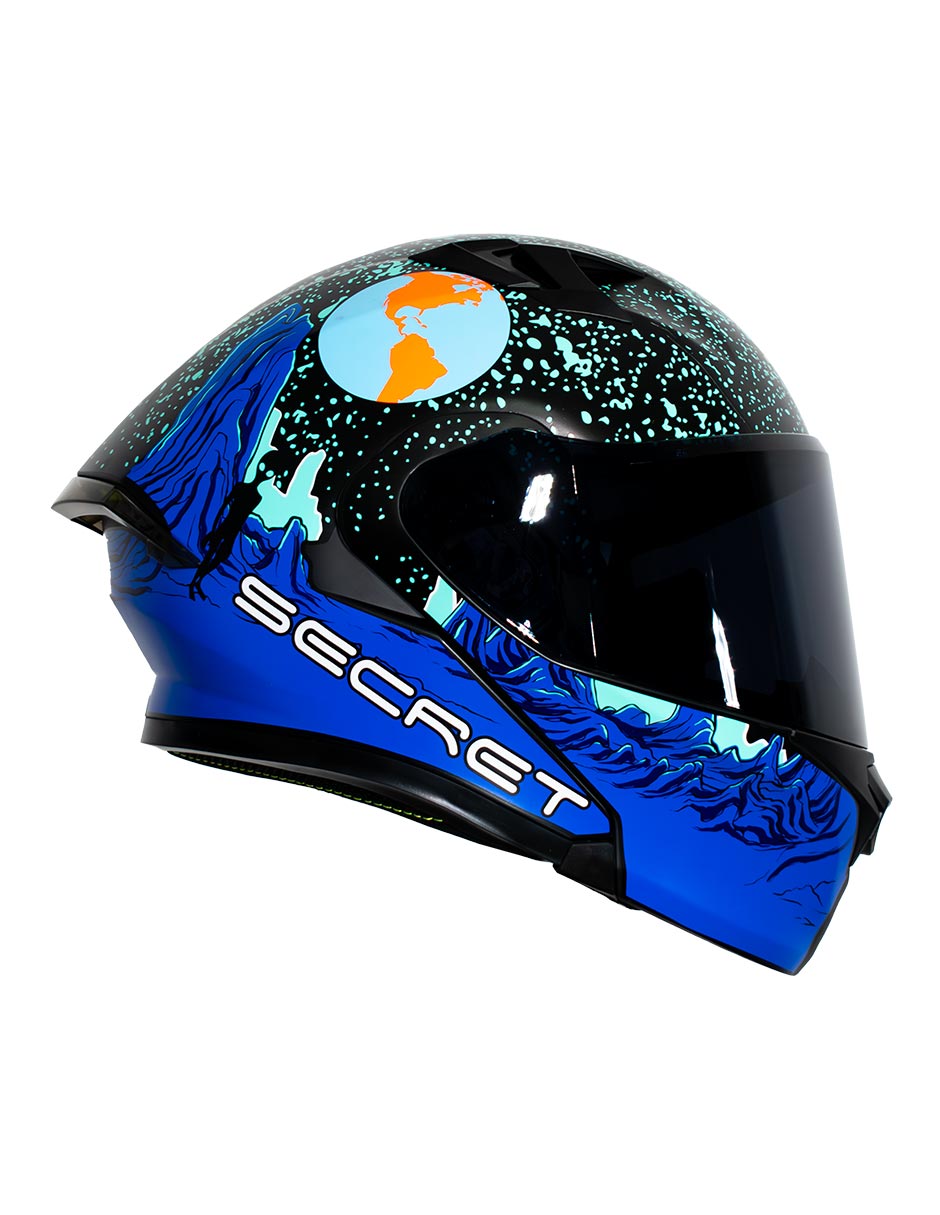 Foto 1 | Casco Abatible Erok Seti Certificado Dot + Mica De Regalo