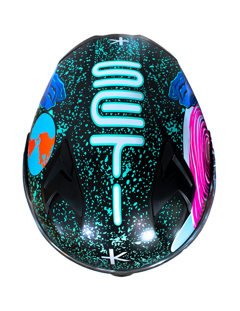 Foto 2 | Casco Abatible Erok Seti Certificado Dot + Mica De Regalo