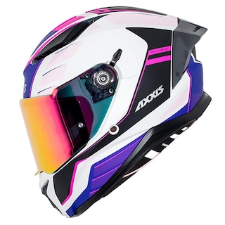Foto 1 | Casco para Motociclista Axxis Rosa Mate Talla L Integral Panther Prestige A8