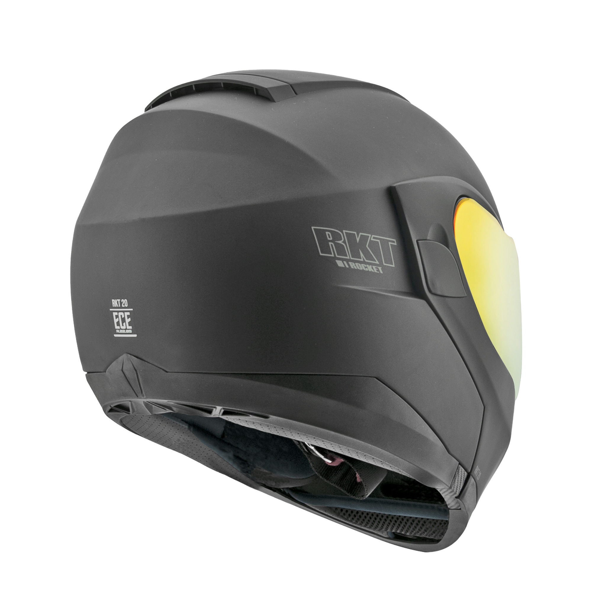 Foto 4 pulgar | Casco Abatible Joe Rocket Rkt 20 Ion Negro + Mica Iridium