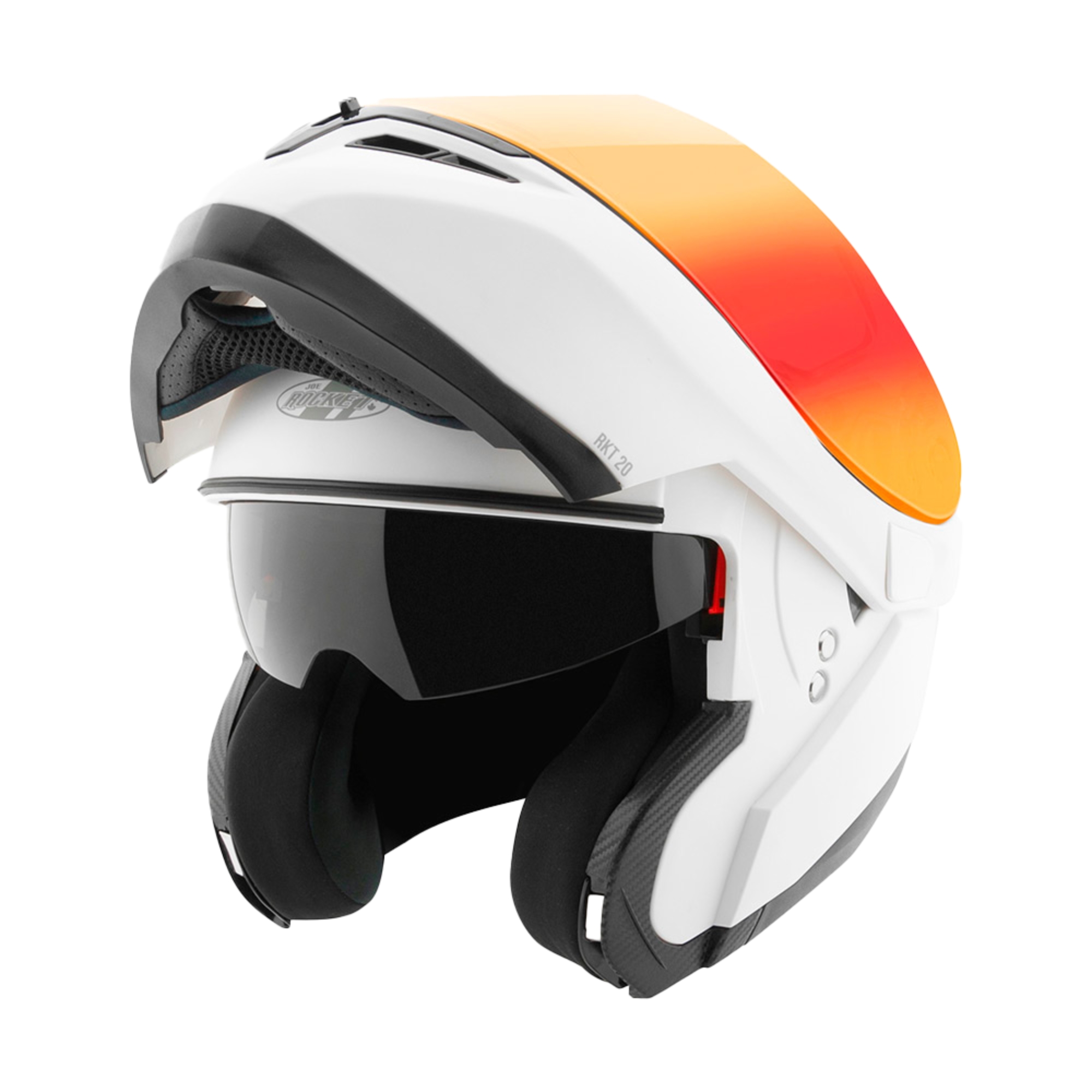 Foto 2 | Casco Abatible Joe Rocket Rkt 20 Ion Blanco + Mica Iridium