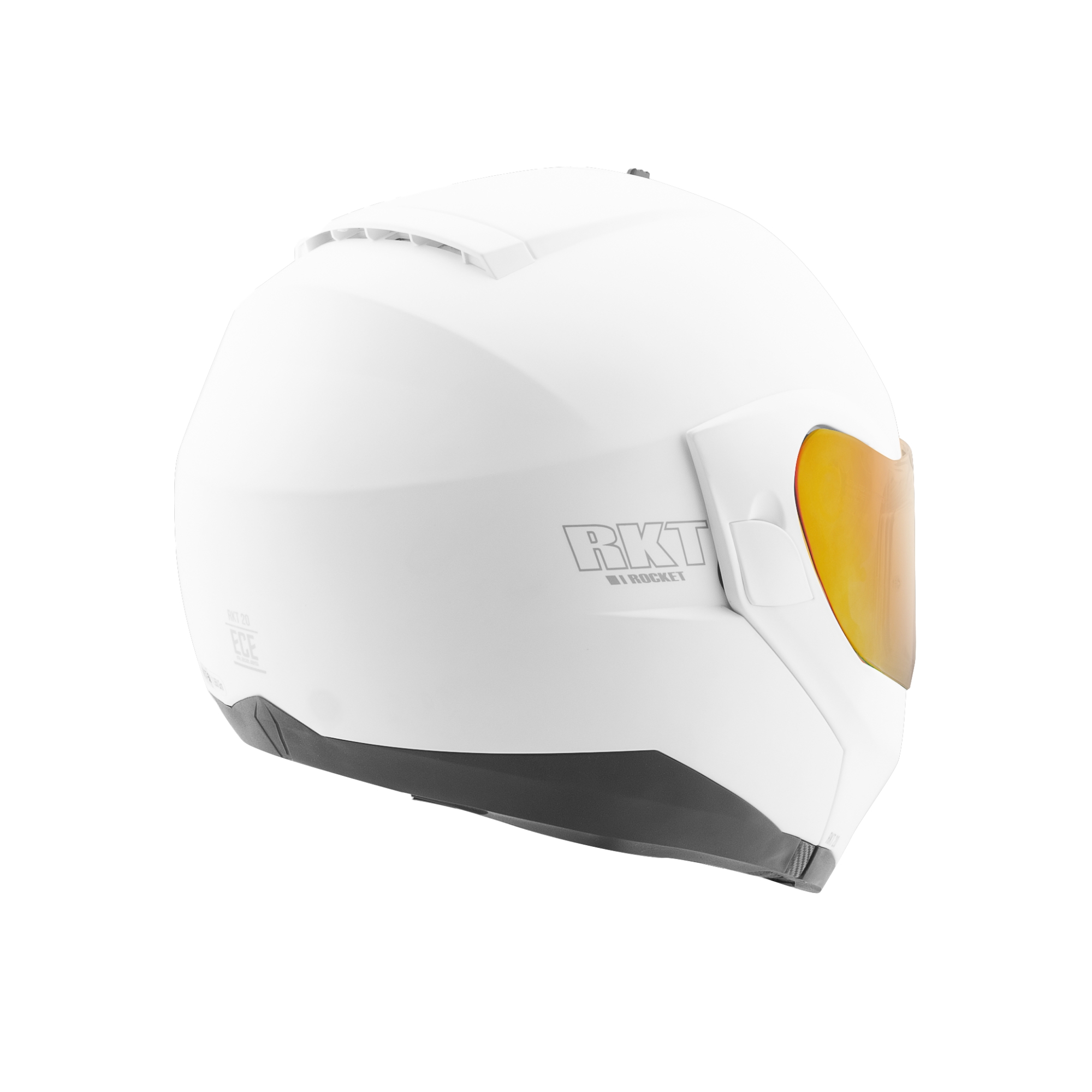 Foto 4 pulgar | Casco Abatible Joe Rocket Rkt 20 Ion Blanco + Mica Iridium