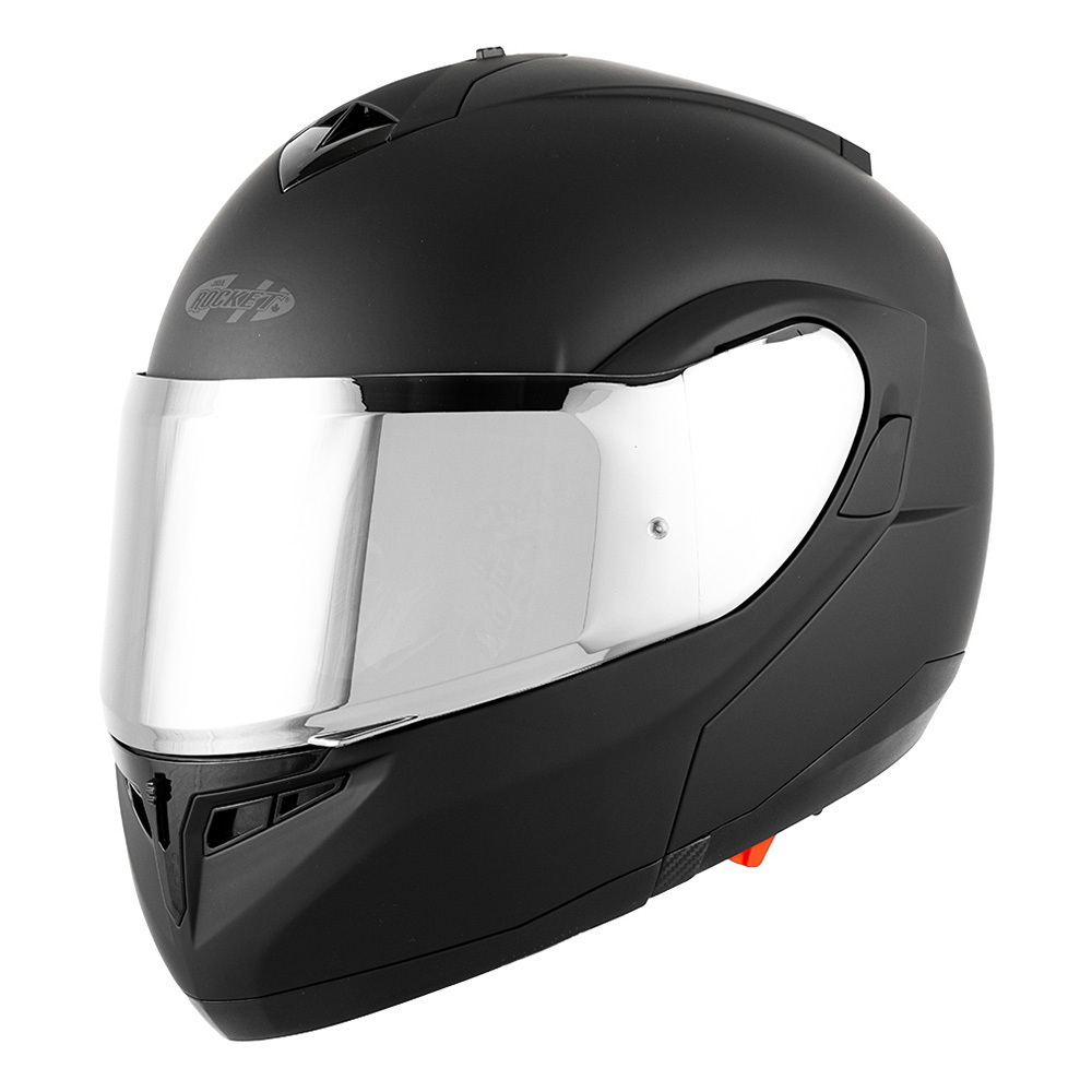 Casco Abatible Joe Rocket Rkt 20 Ion Silver Negro + Mica Espejo