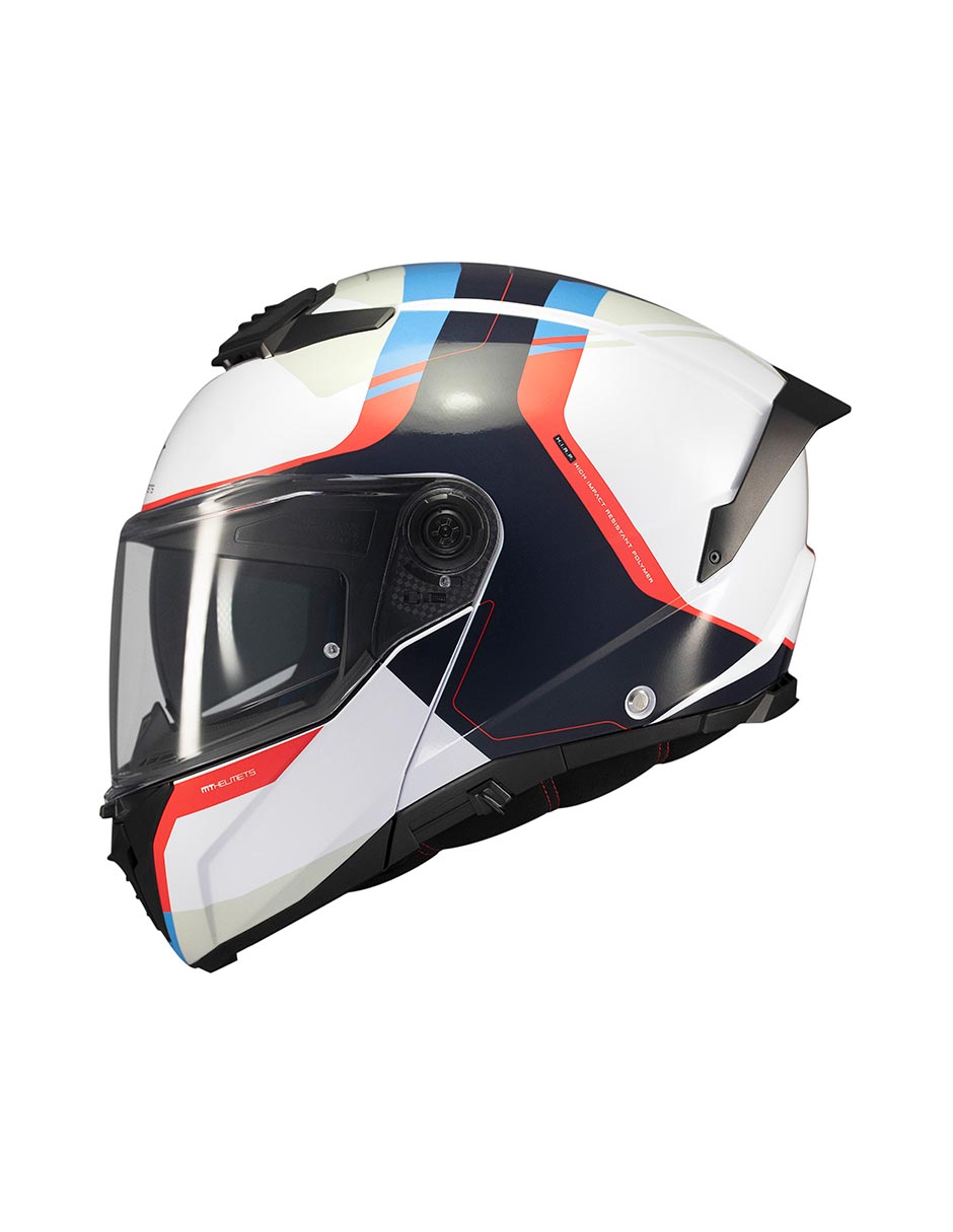 Casco Mt Helmets Atom 2 Sv Emalla C7 Abatible Certificado