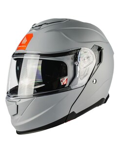 Foto 1 | Casco Abatible Mt Helmets Exodus Doble Certificación Gris