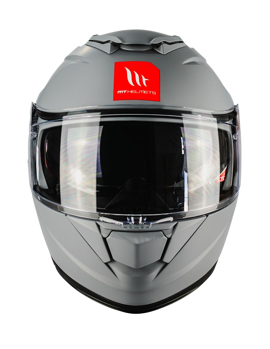 Foto 5 pulgar | Casco Abatible Mt Helmets Exodus Doble Certificación Gris