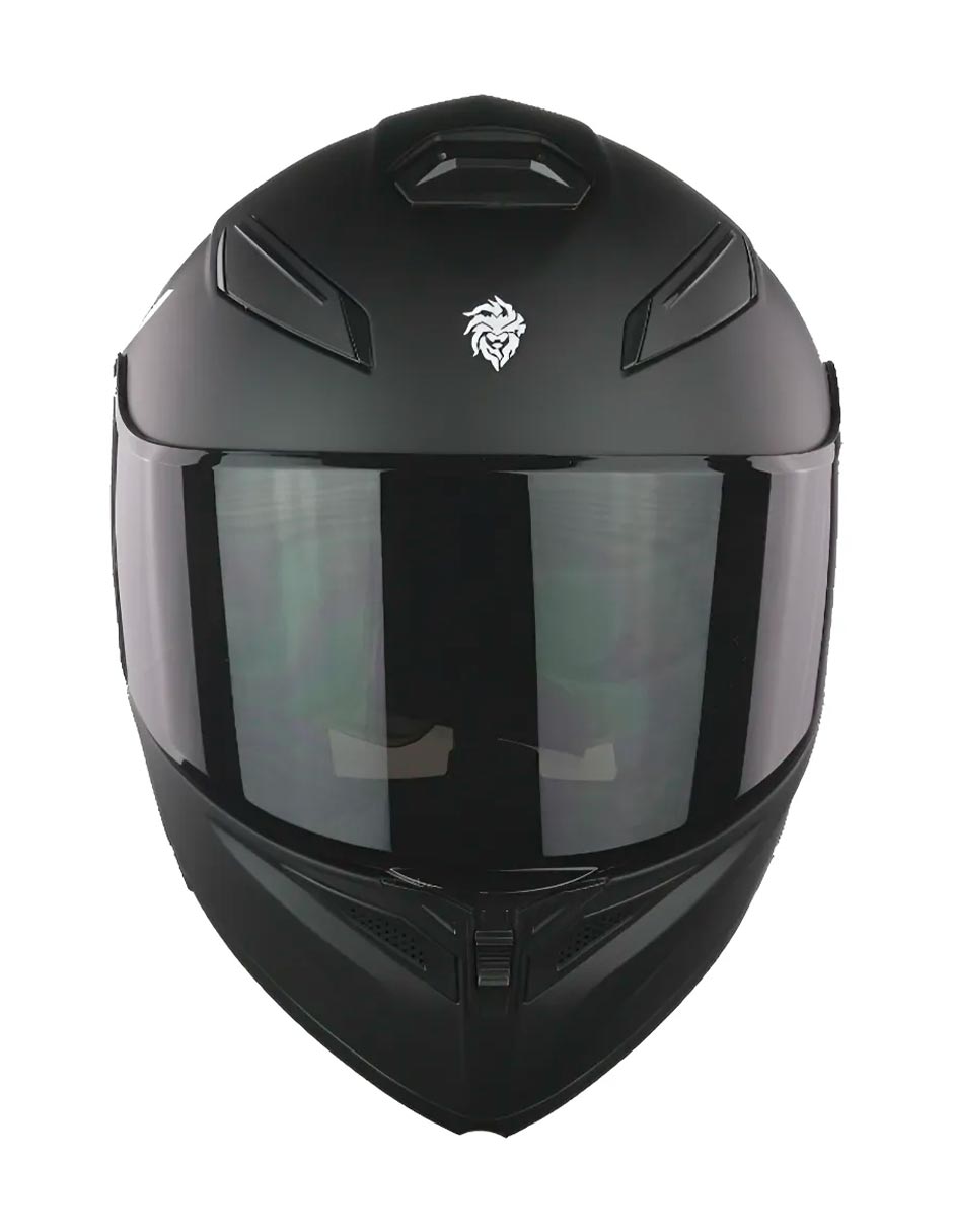 Foto 5 pulgar | Casco Abatible Kov Para Moto Stark Negro Mate Dot Alerón