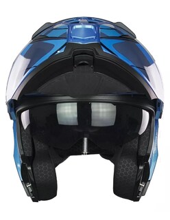 Foto 6 | Casco Abatible Moto Kov Snow Superman 2.0 Azul Certifica Dot