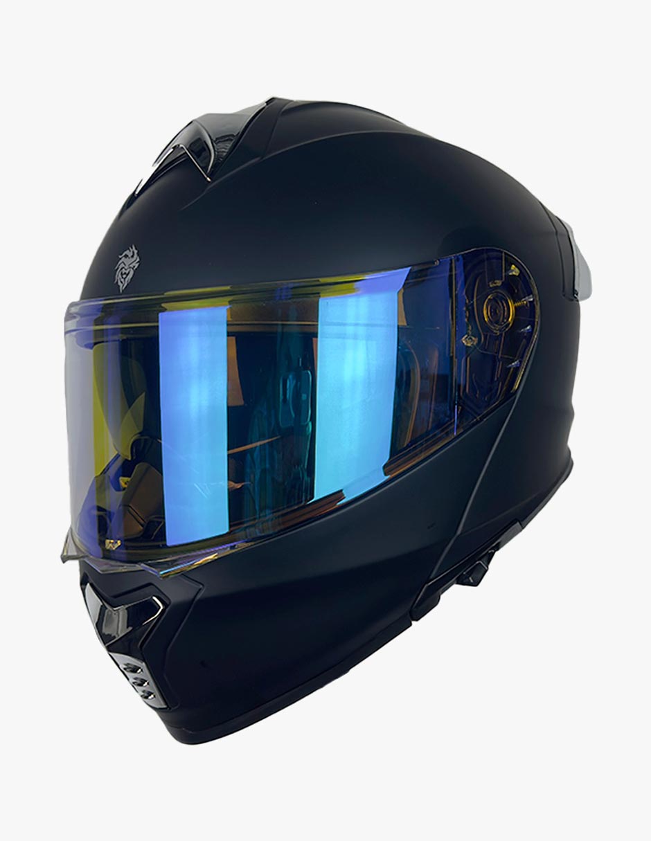 Foto 2 | Casco Abatible Kov Thunder Plata  Visión Nocturna Dot