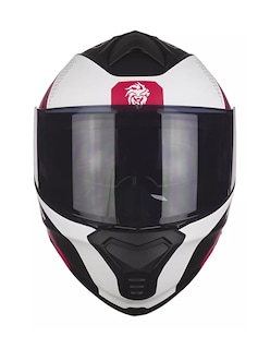 Foto 4 | Casco Abatible Para Moto Kov Thunder Revenge Rojo/ Negro