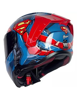 Foto 2 | Casco Abatible Moto Kov Snow Superman 2.0 Azul Certifica Dot