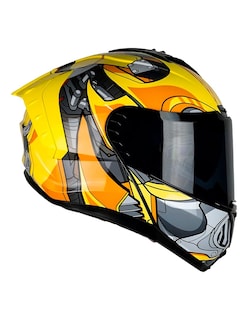 Foto 1 | Casco Abatible Para Moto Kov Snow Transformers Bumblebee