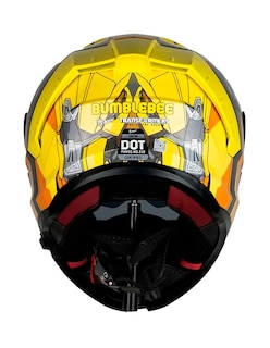 Foto 2 | Casco Abatible Para Moto Kov Snow Transformers Bumblebee