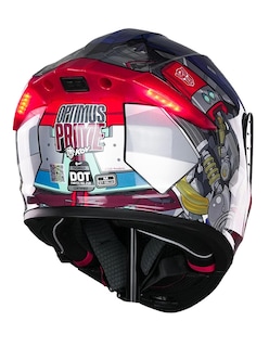 Foto 3 | Casco Abatible Kov Transformers Optimus Prime Dot Luz Led