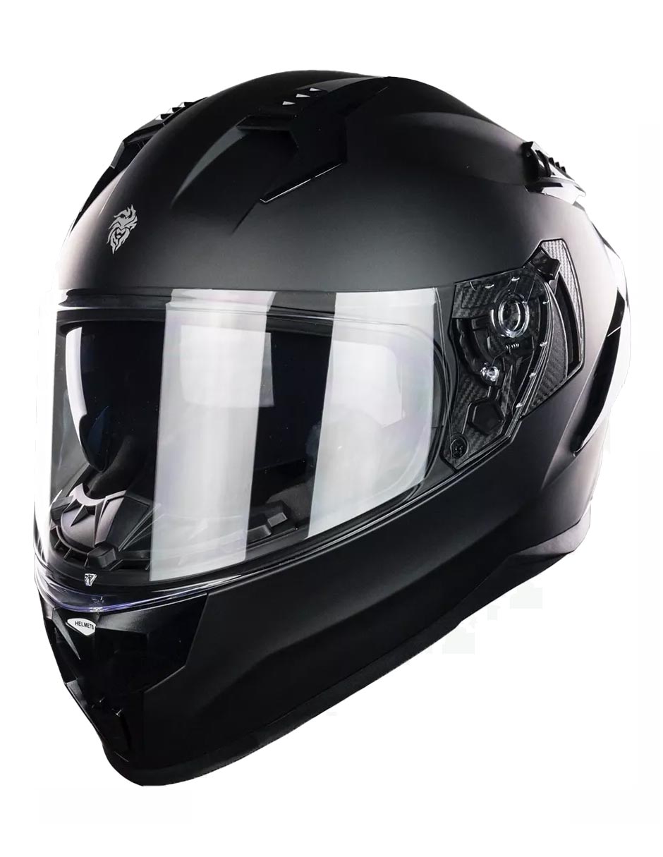 Casco Para Moto Kov Ares Negro Mate Certificado Dot