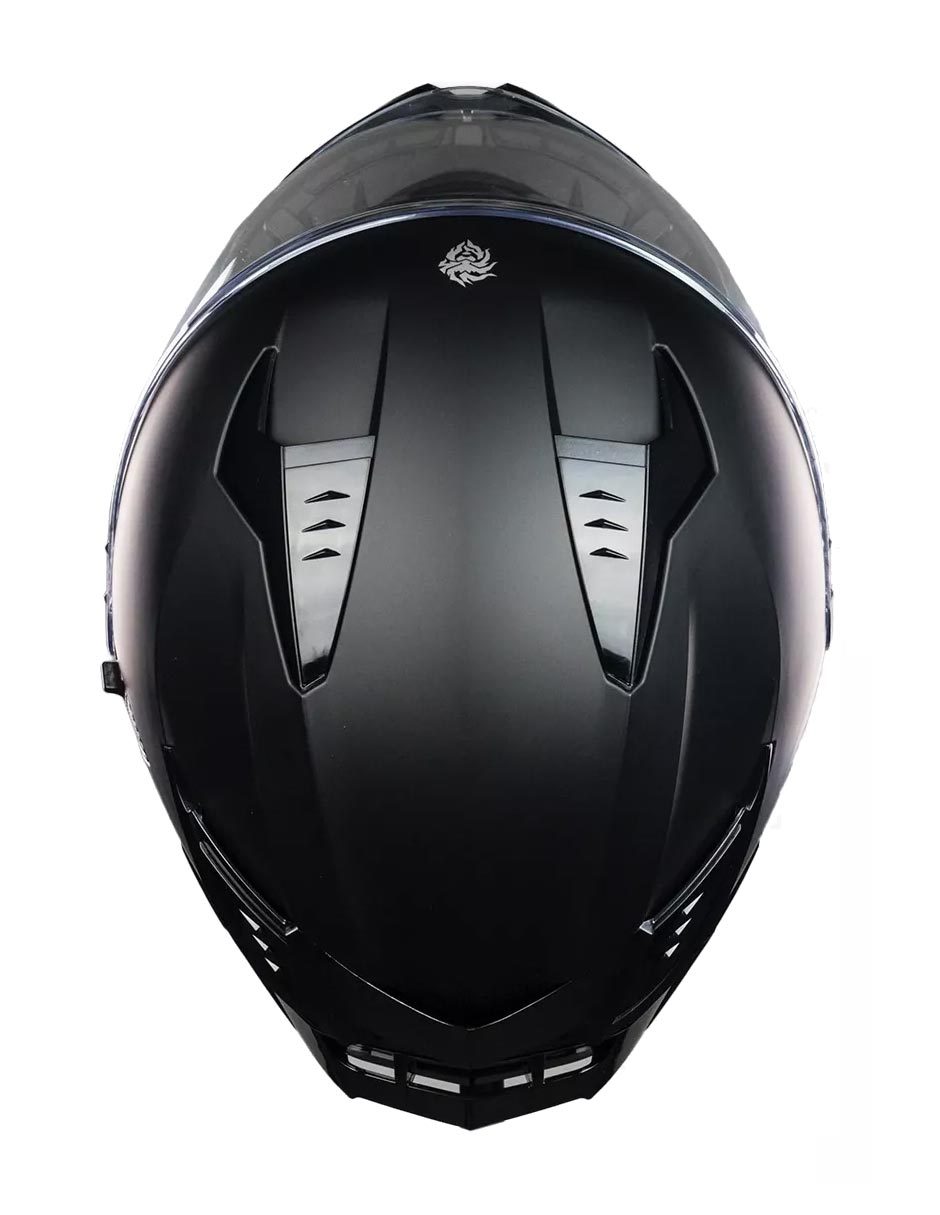 Foto 6 pulgar | Casco Para Moto Kov Ares Negro Mate Certificado Dot