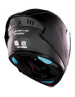 Foto 2 | Casco Abatible Para Moto Kov Latin Icon Negro Mate Ece2206