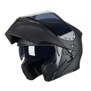 Foto 2 | Casco Abatible Certificado Dot Para Moto Lab.g Talla 2xl Negro