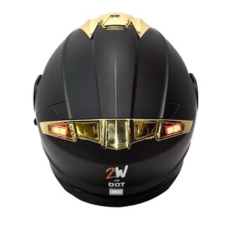 Foto 3 | Casco Moto Abatible Mate Certificado Fury Talla Xl Con Led