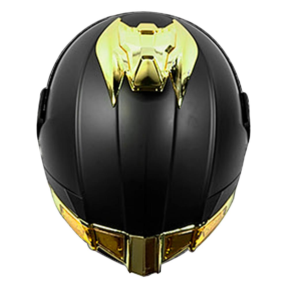 Foto 4 pulgar | Casco Moto Abatible Mate Certificado Fury Talla L Con Led
