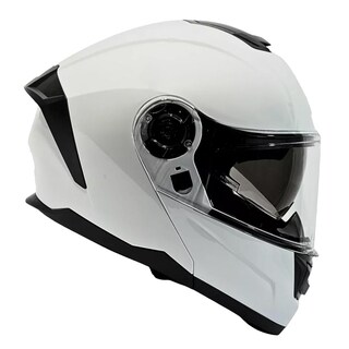 Foto 2 | Casco Moto Abatible Certificado Dot Blanco Gafas Talla M