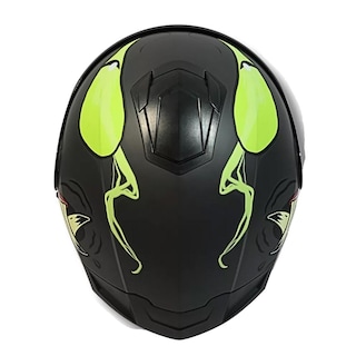 Foto 4 | Casco Moto Abatible Mate Certificado Monster Talla Xl Gafas